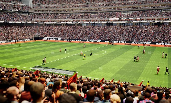 Reliant Stadium - Section 124 Seat View