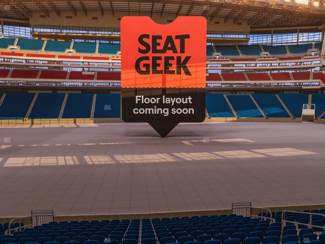 Official view from Section 127 at Reliant Stadium