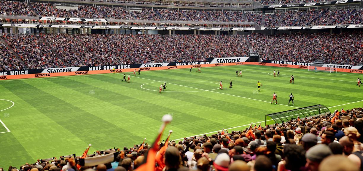 Reliant Stadium - Section 130 Seat View