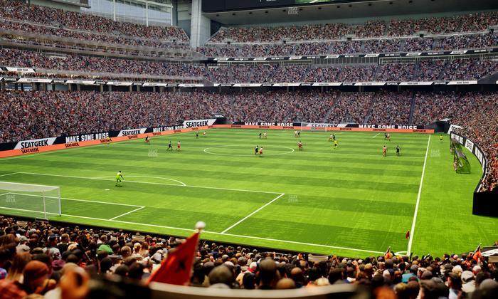 Reliant Stadium - Section 134 Seat View