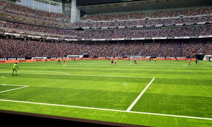 Reliant Stadium - Section 135 Seat View