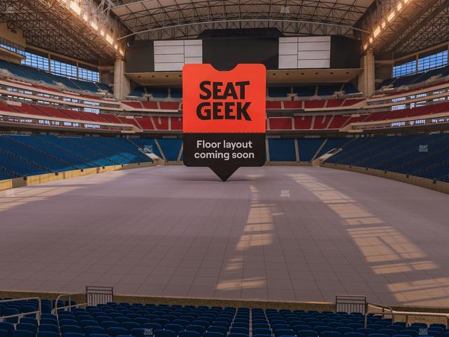Official view from Section 136 at Reliant Stadium