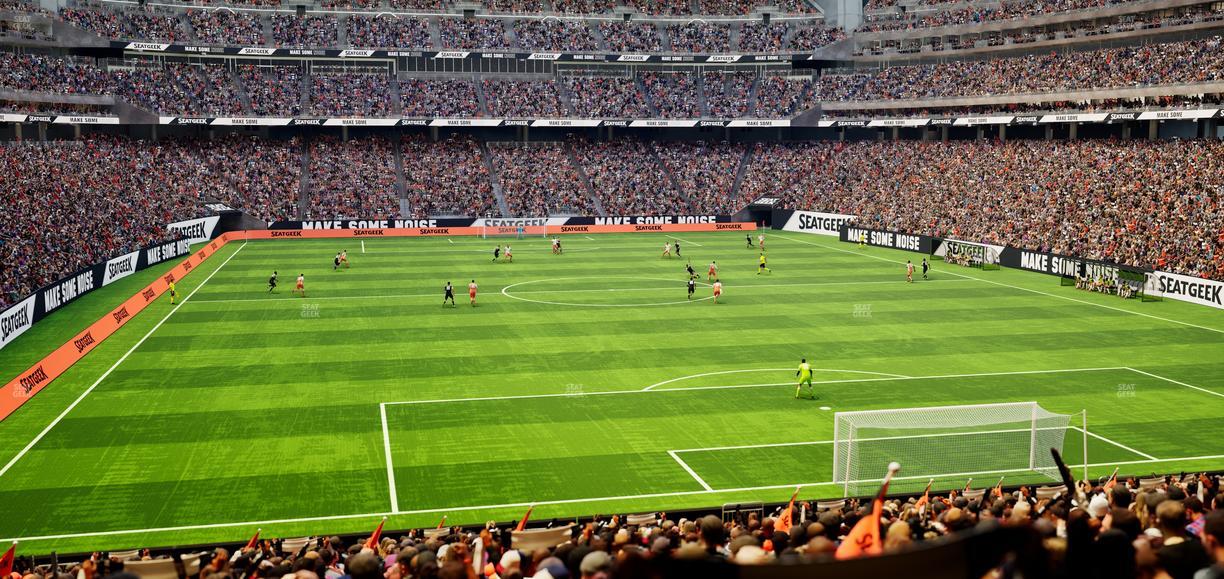 Reliant Stadium - Section 138 Seat View