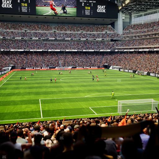 Reliant Stadium - Section 138 Seat View