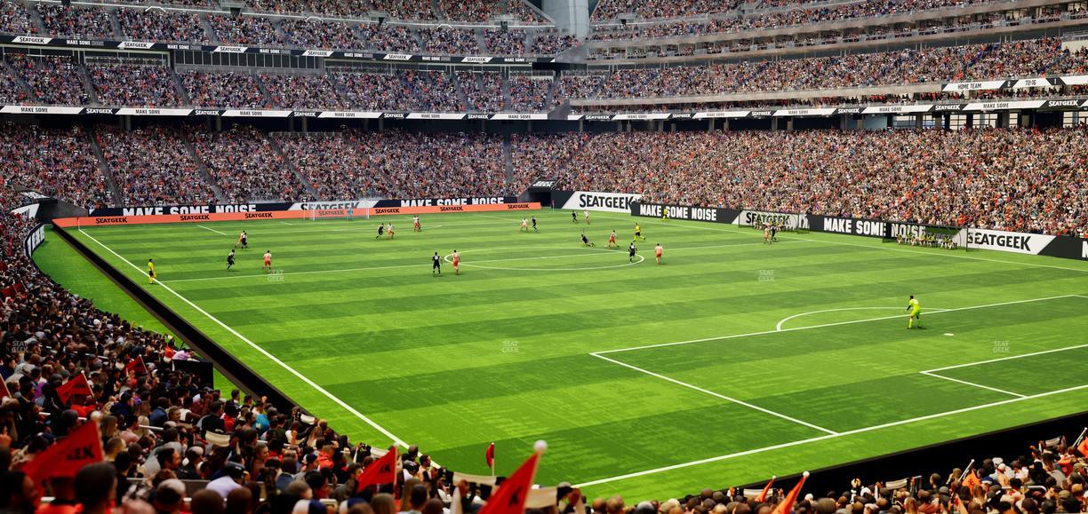 Reliant Stadium - Section 140 Seat View