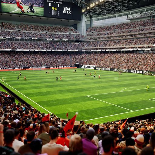 Reliant Stadium - Section 140 Seat View