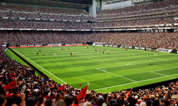Reliant Stadium - Section 140 Seat View