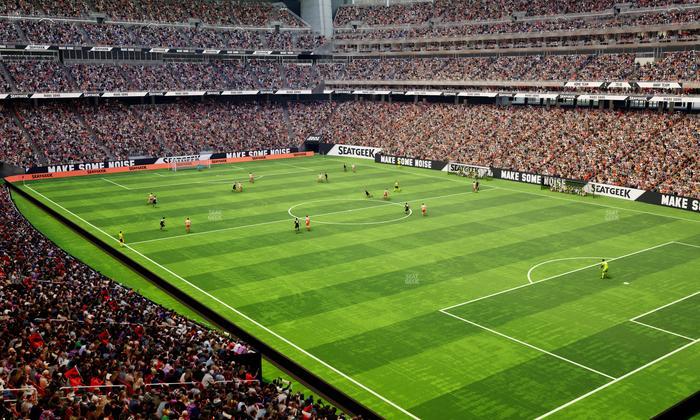Reliant Stadium - Section 303 Seat View