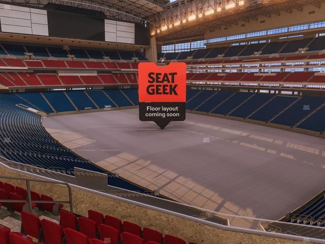 Official view from Section 303 at Reliant Stadium