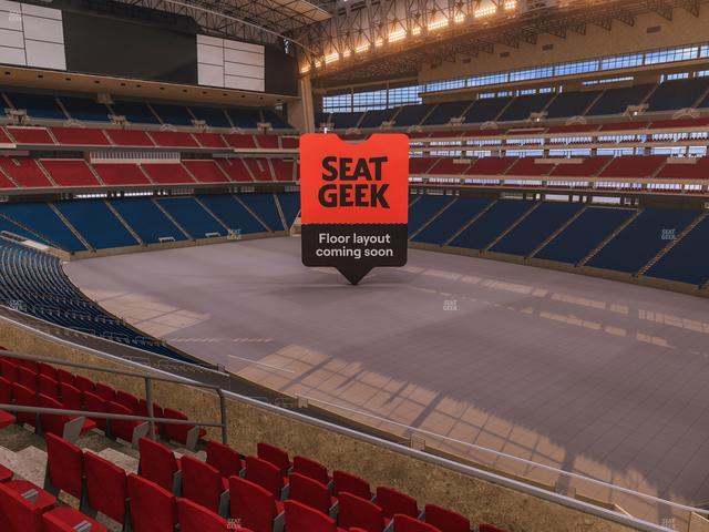 Official view from Section 304 at Reliant Stadium