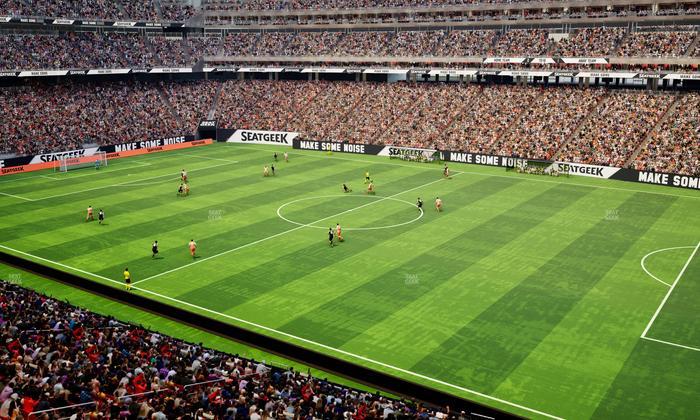 Reliant Stadium - Section 306 Seat View