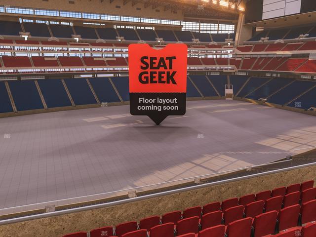 Official view from Section 312 at Reliant Stadium