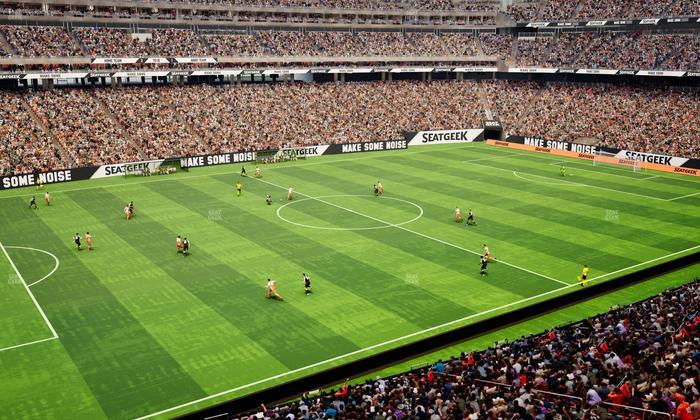 Reliant Stadium - Section 313 Seat View