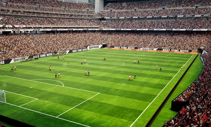 Reliant Stadium - Section 318 Seat View