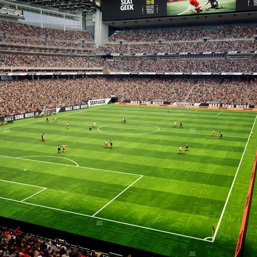 Reliant Stadium - Section 320 Seat View