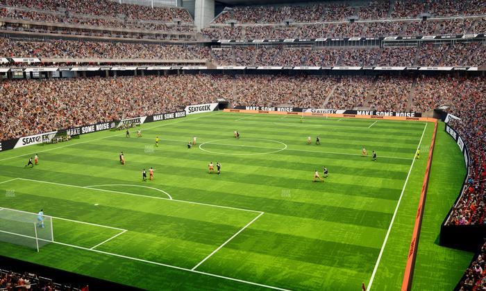 Reliant Stadium - Section 320 Seat View