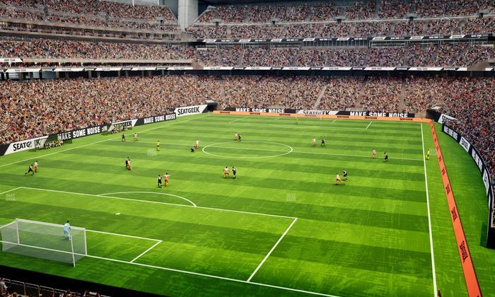 Reliant Stadium - Section 321 Seat View