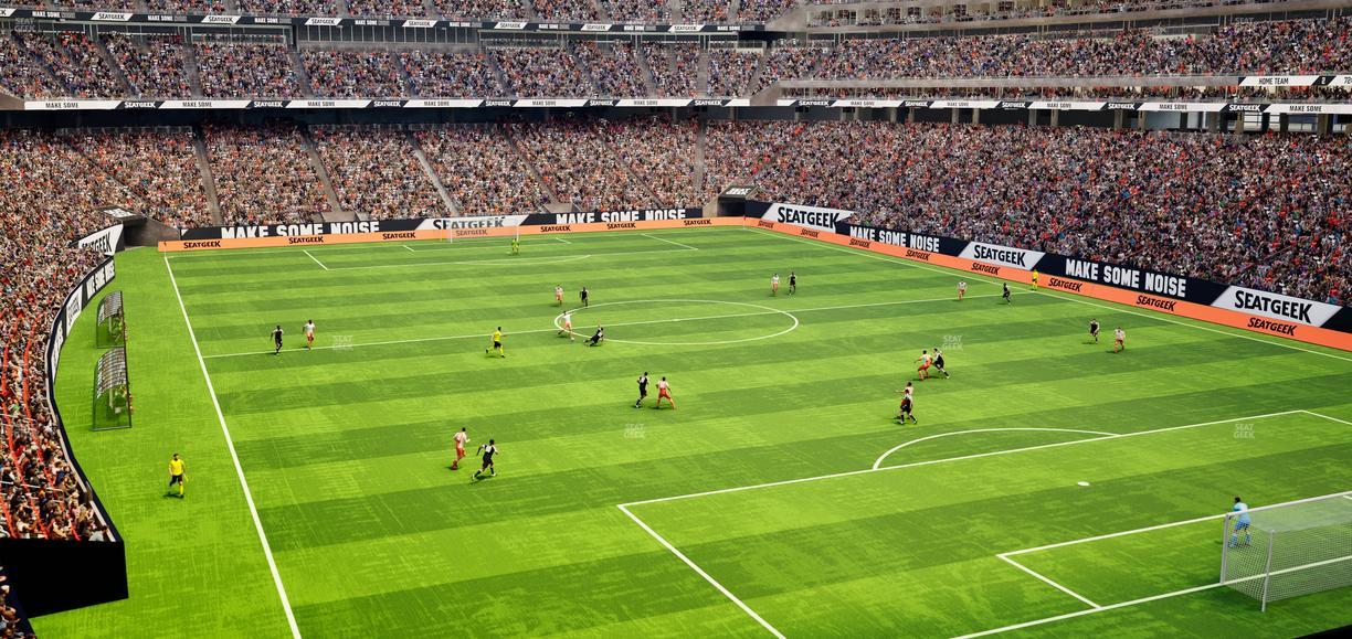 Reliant Stadium - Section 327 Seat View