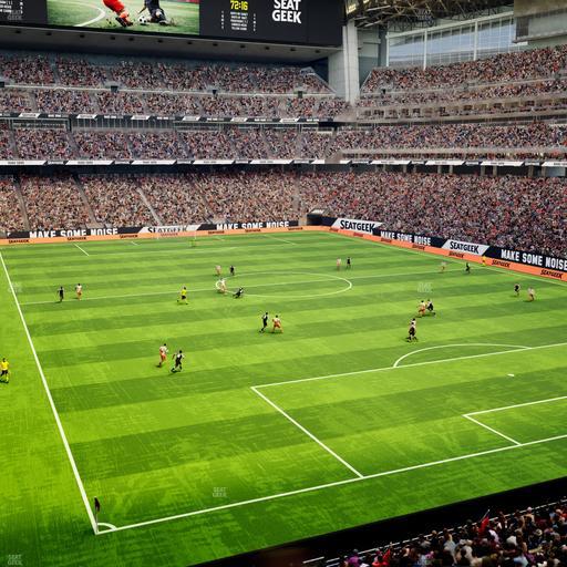 Reliant Stadium - Section 327 Seat View