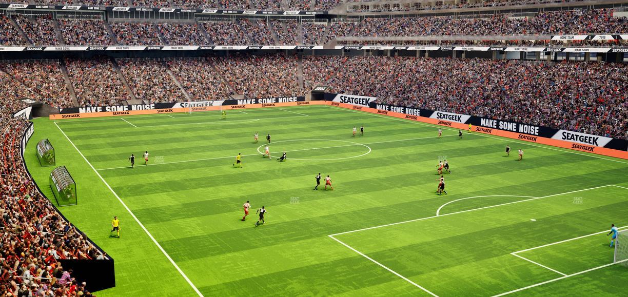 Reliant Stadium - Section 329 Seat View