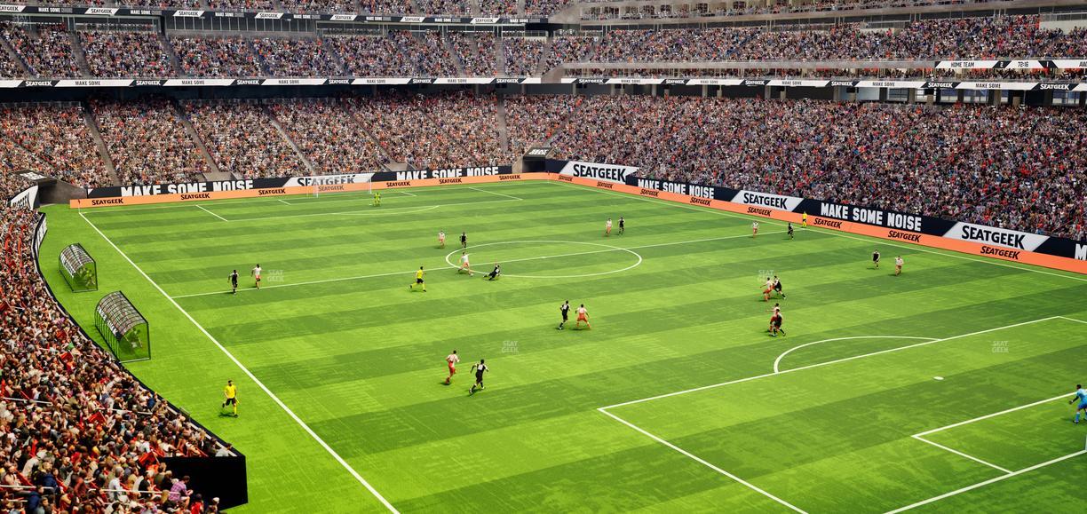 Reliant Stadium - Section 330 Seat View