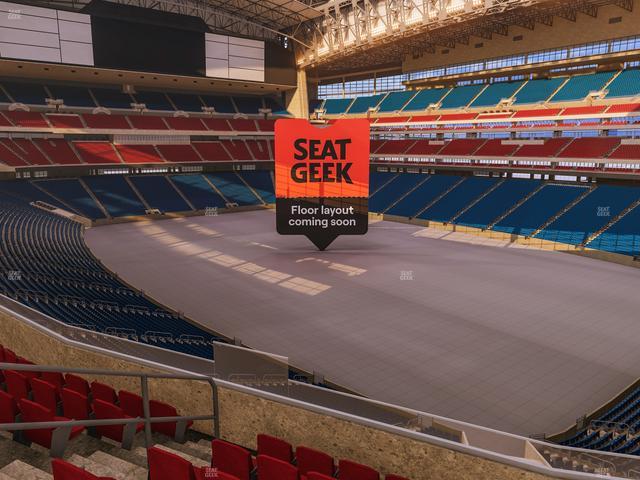 Official view from Section 331 at Reliant Stadium