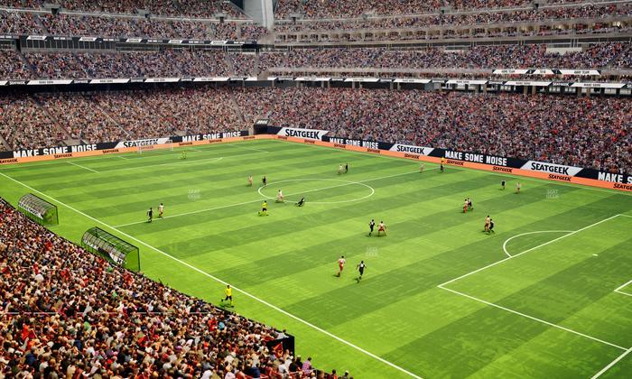 Reliant Stadium - Section 332 Seat View