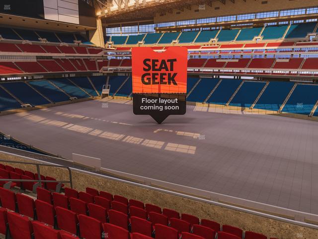 Official view from Section 334 at Reliant Stadium