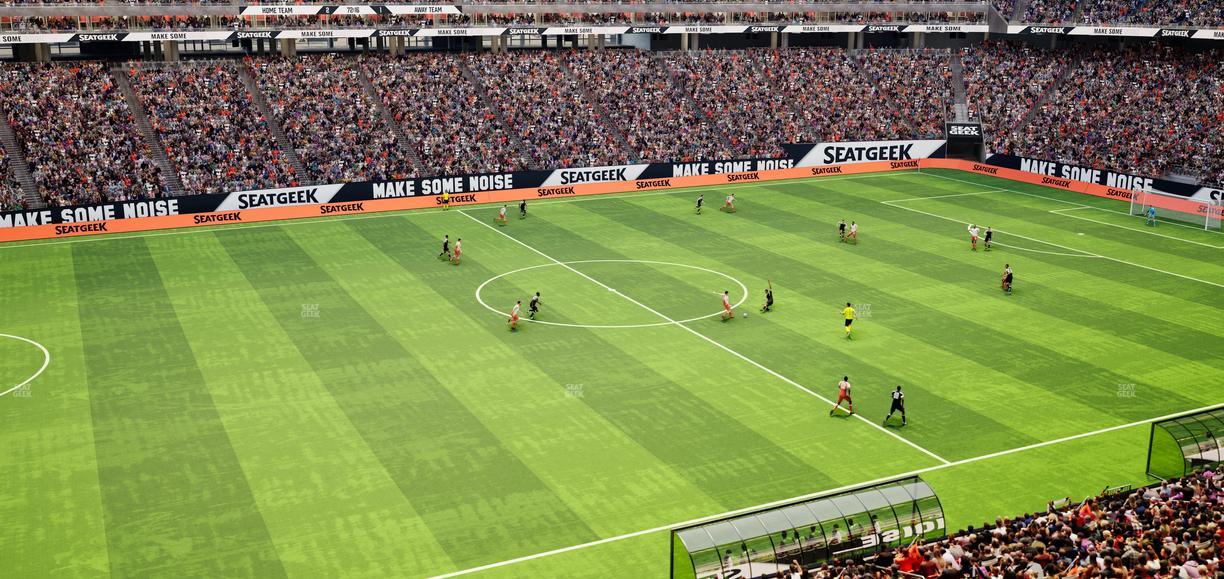 Reliant Stadium - Section 340 Seat View