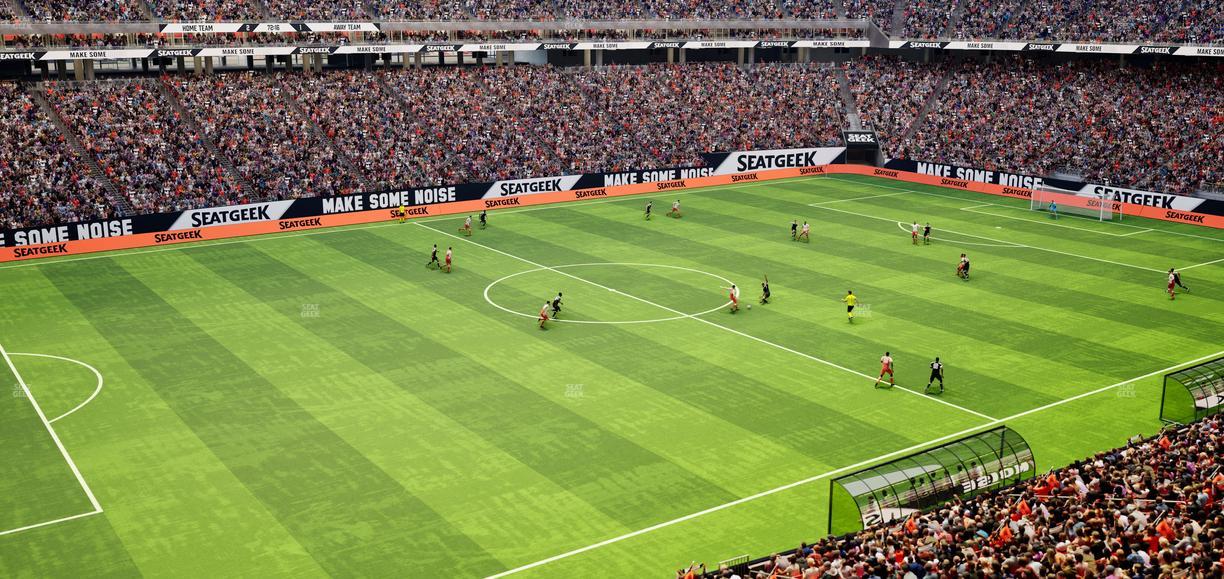 Reliant Stadium - Section 341 Seat View
