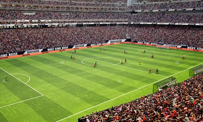Reliant Stadium - Section 342 Seat View