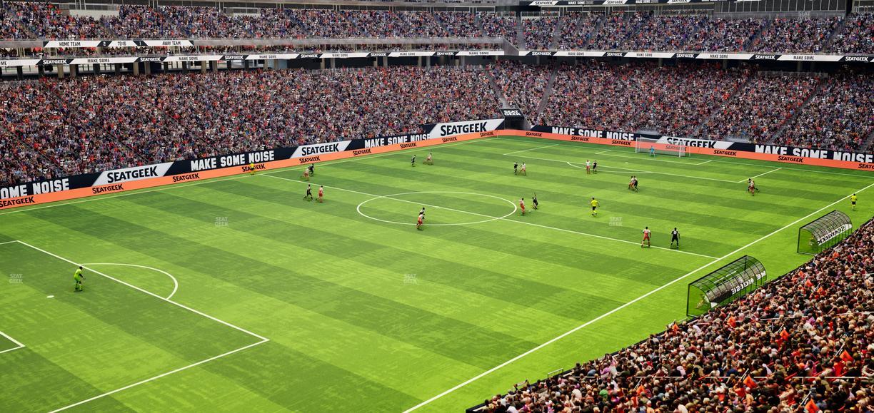 Reliant Stadium - Section 343 Seat View