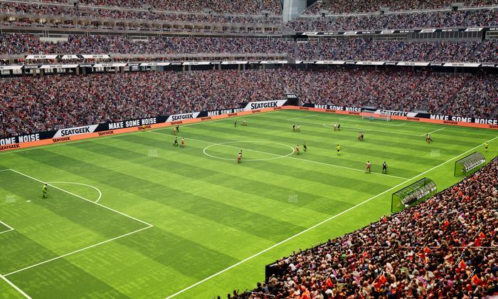Reliant Stadium - Section 343 Seat View