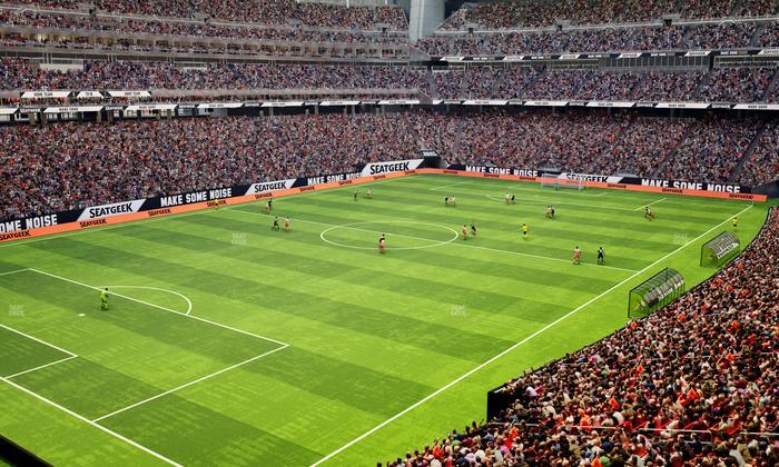 Reliant Stadium - Section 344 Seat View