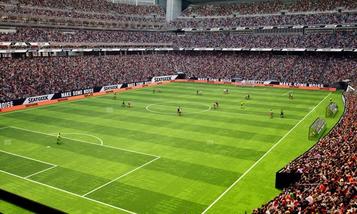 Reliant Stadium - Section 345 Seat View