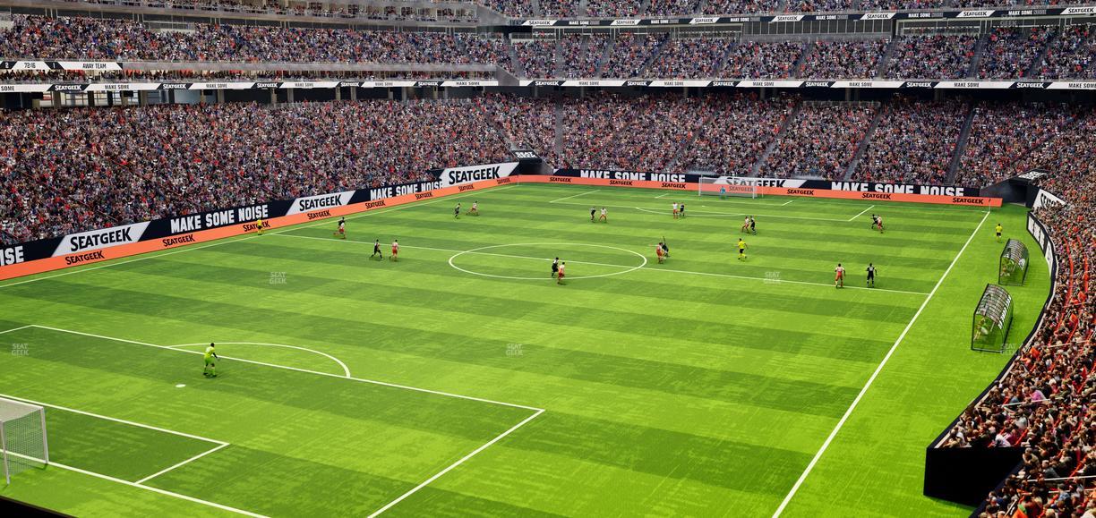 Reliant Stadium - Section 347 Seat View