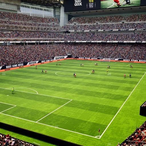 Reliant Stadium - Section 347 Seat View