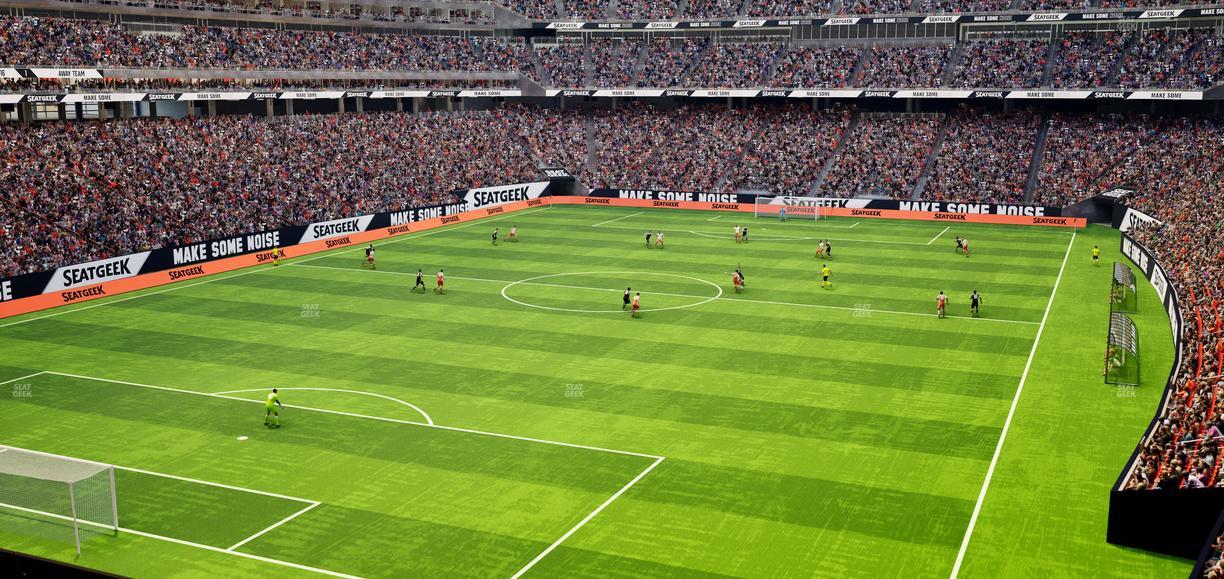 Reliant Stadium - Section 348 Seat View