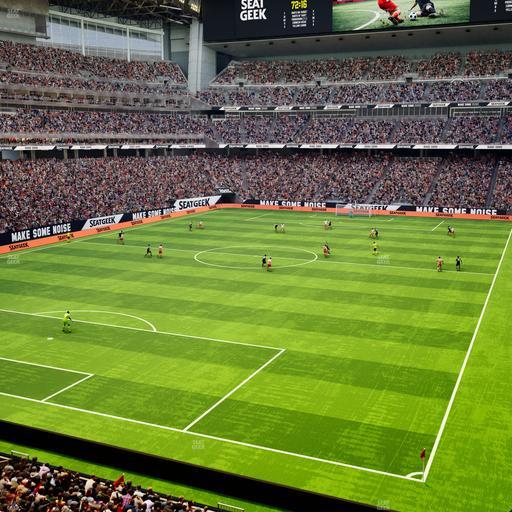 Reliant Stadium - Section 348 Seat View