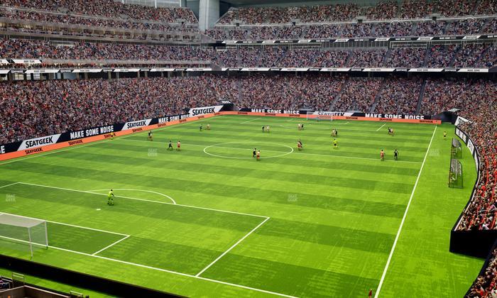 Reliant Stadium - Section 348 Seat View