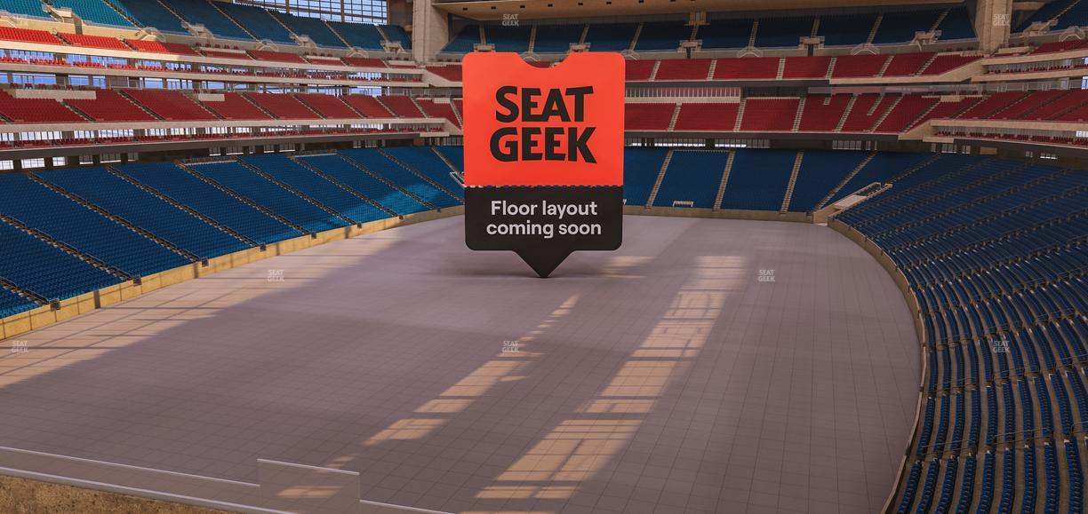 Reliant Stadium - Section 349 Seat View
