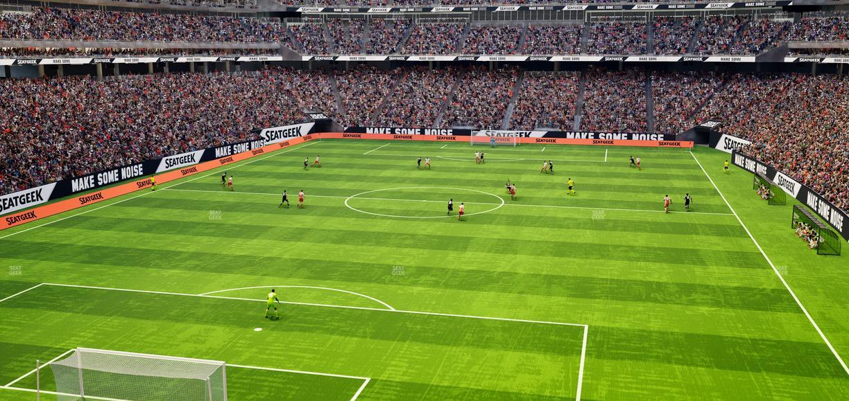 Reliant Stadium - Section 350 Seat View