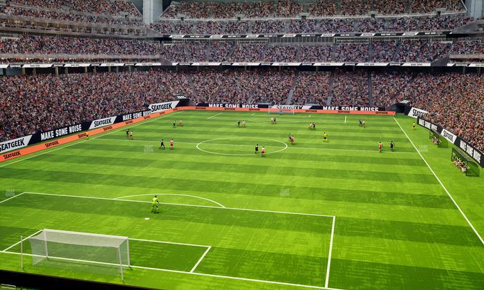 Reliant Stadium - Section 350 Seat View