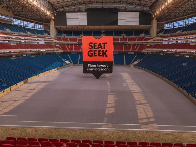 Official view from Section 351 at Reliant Stadium