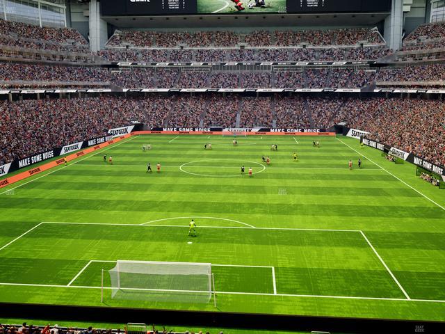 Reliant Stadium - Section 351 Seat View Reliant Stadium - Section 351 Seat View