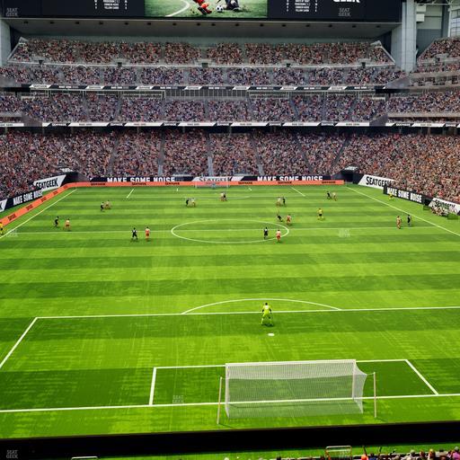 Reliant Stadium - Section 352 Seat View