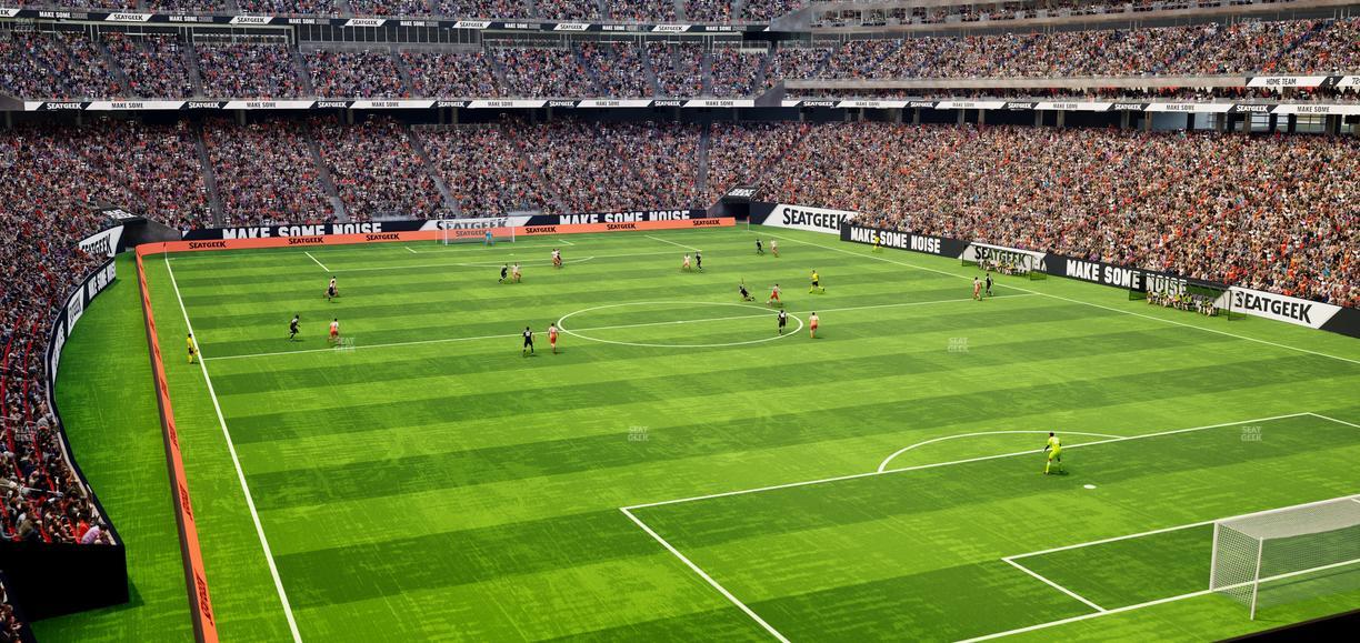 Reliant Stadium - Section 355 Seat View