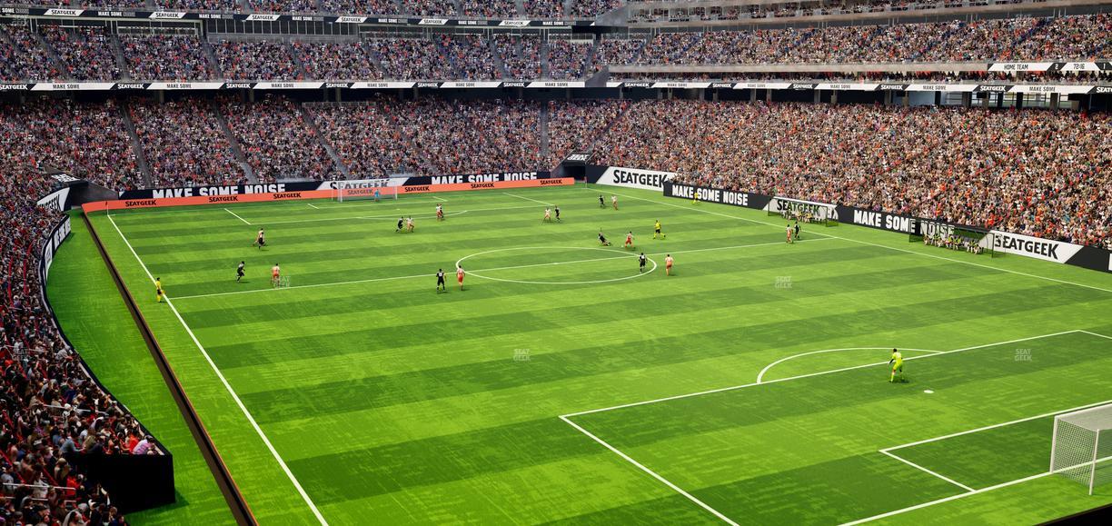 Reliant Stadium - Section 356 Seat View