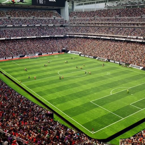 Reliant Stadium - Section 501 Seat View