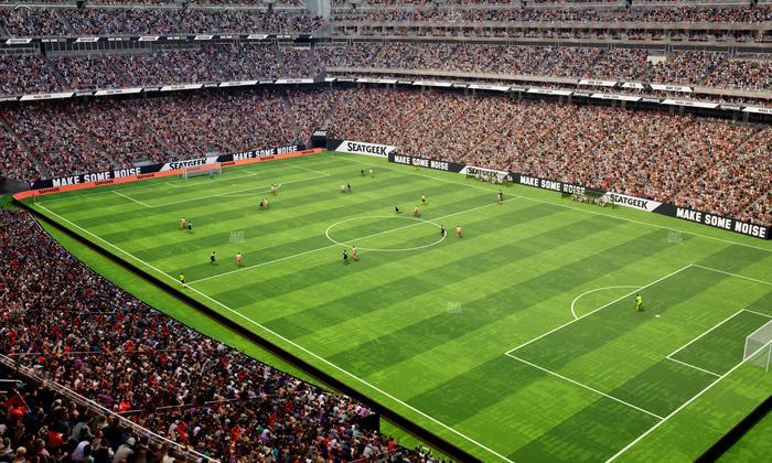 Reliant Stadium - Section 502 Seat View